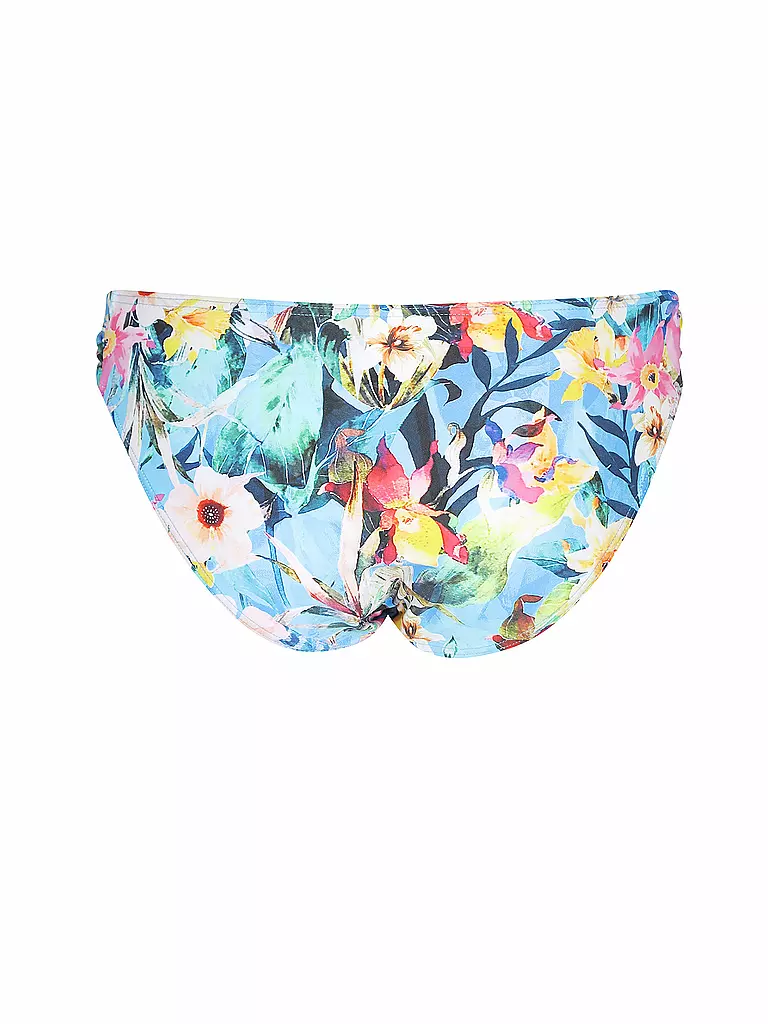 HOT STUFF Damen Bikini Bandeau Multi Flower Bunt